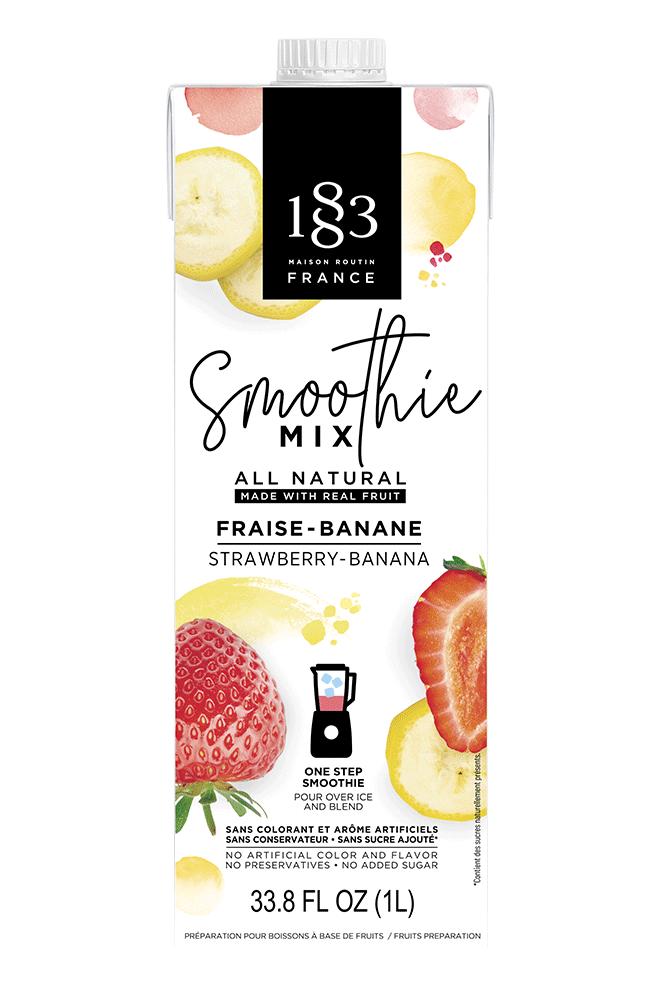 Strawberry Banana Smoothie - 1883 recipe
