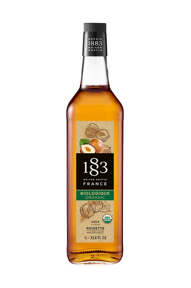 Sirop Noisette Bio 1883 - Sirop Cocktail Professionnel - 1883